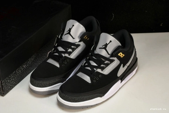 Cement Gold Tinker CK4348-007 Jordan CK4348-007 Black  Retro 3 0125